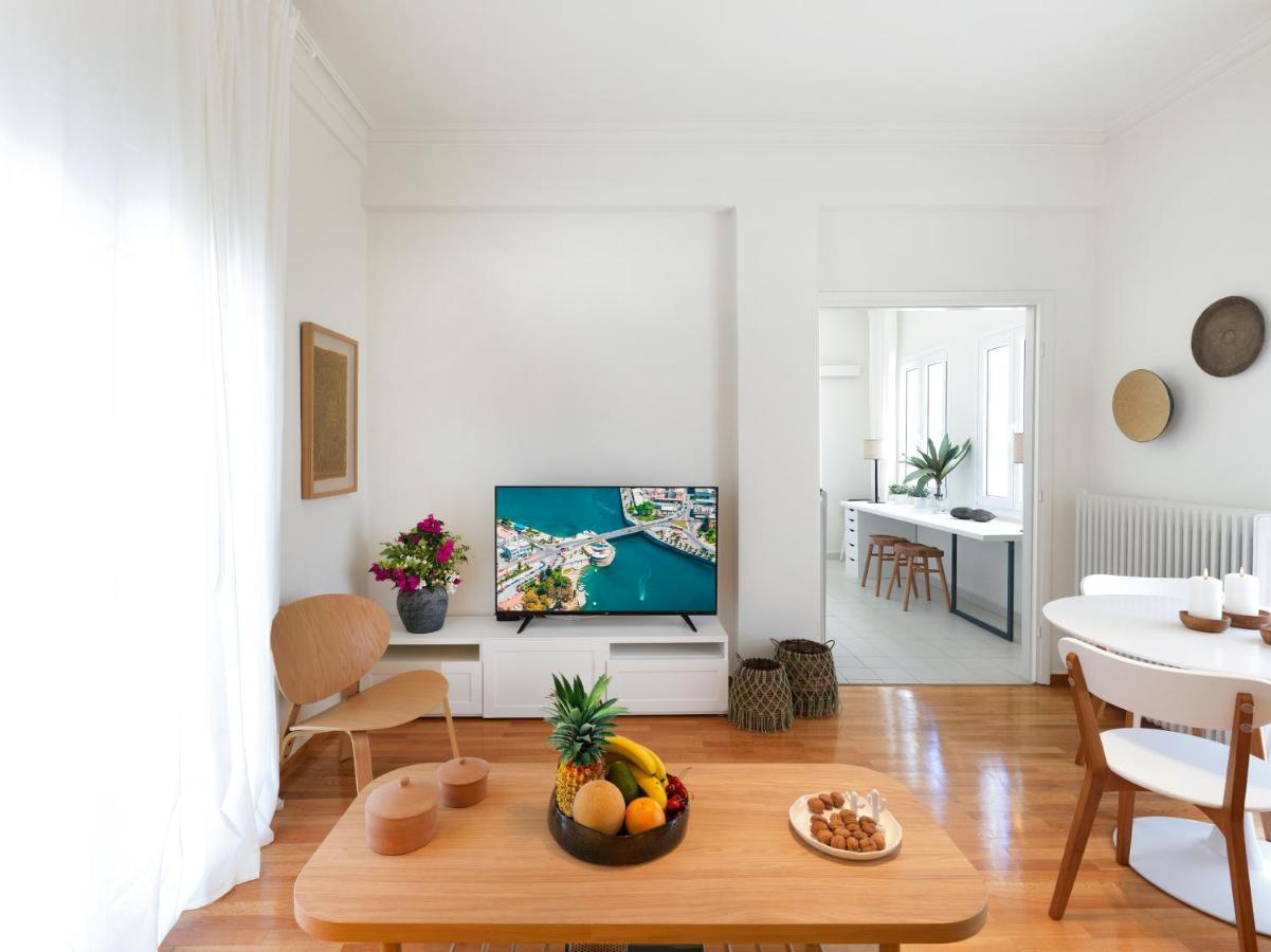 Modern Penthouse Overlooking Halkis Chalkís Exteriér fotografie