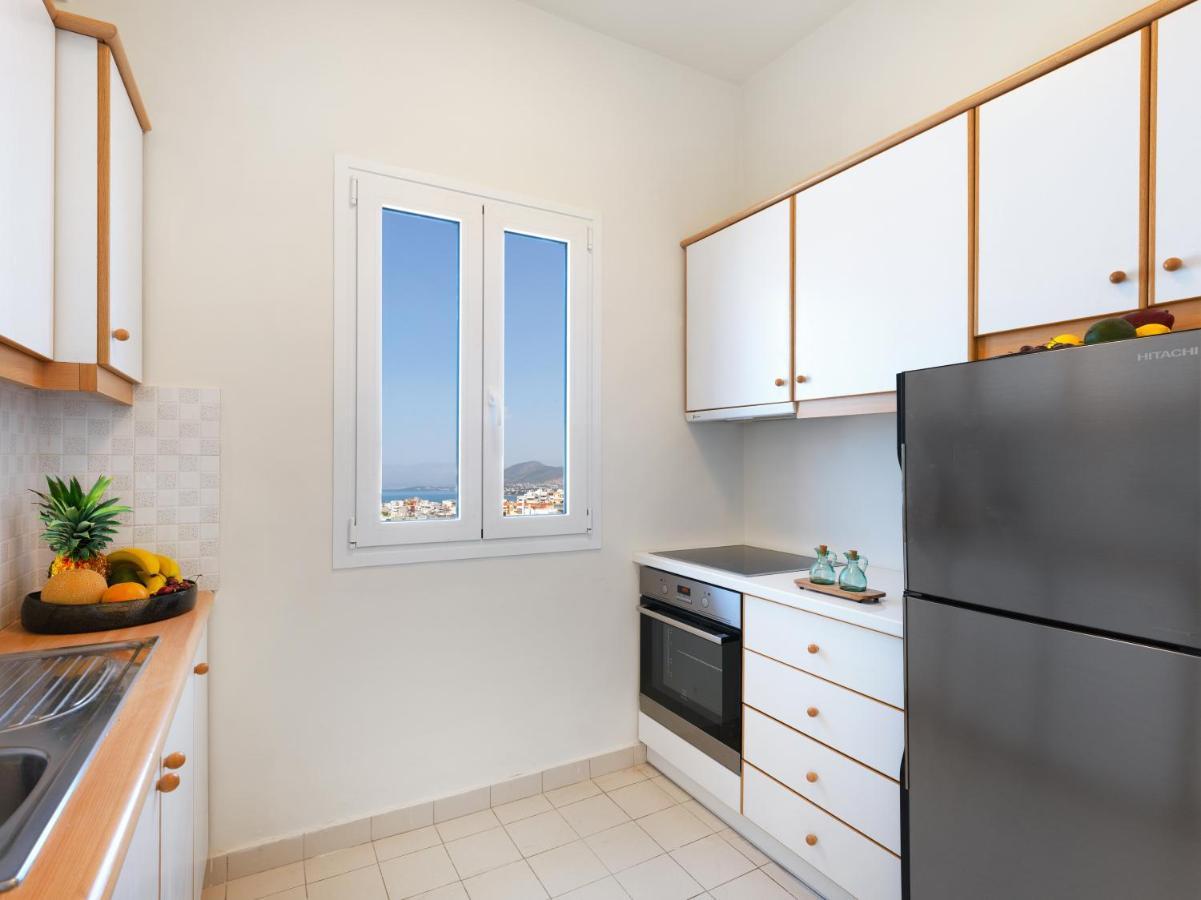 Modern Penthouse Overlooking Halkis Chalkís Exteriér fotografie